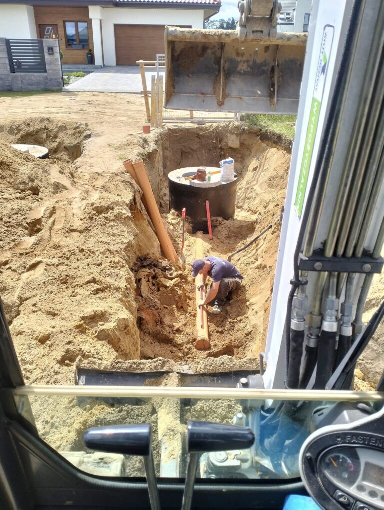 Przyłącza kanalizacyjne kartuzy