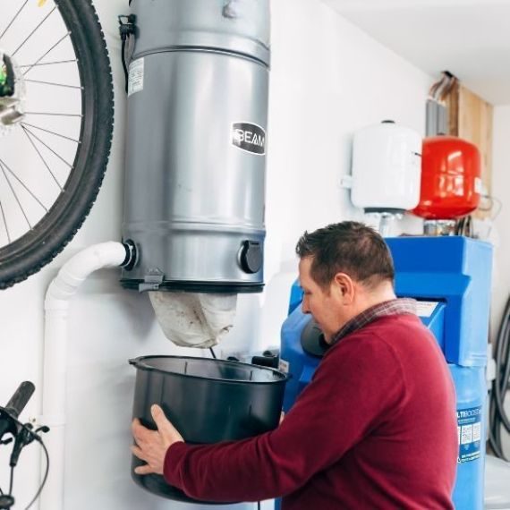 odkurzacz centralny montaż kartuzy