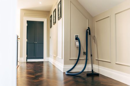 Instalacja odkurzacza centralnego